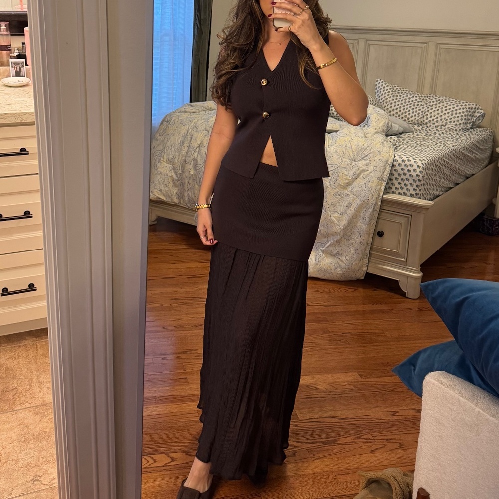 Zara 2 Piece Brown Set